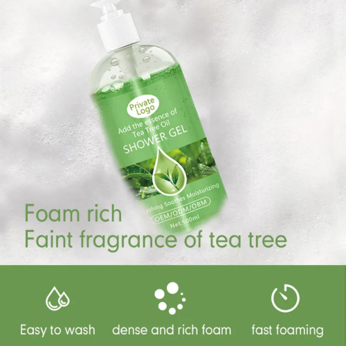 Shower gel body wash cosmetic tube packaging