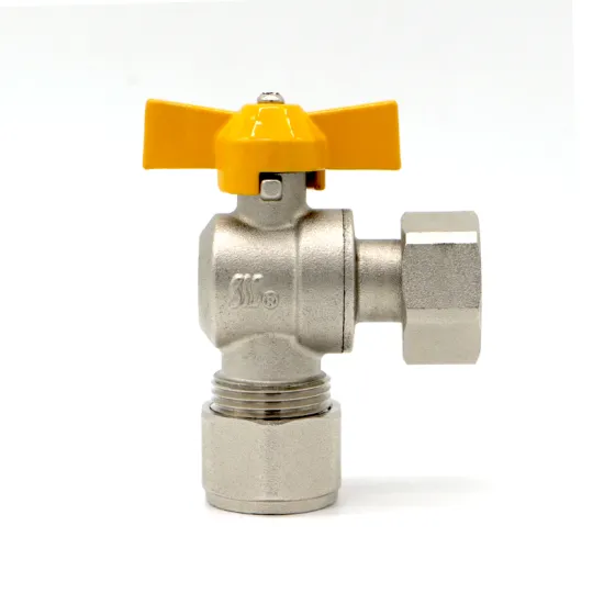 High quality Factory bsp Thread 1/2" connection forged  valves brass angle boiler valve