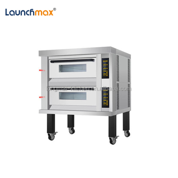 Large European Commercial Electric Convection Oven with Steam for Bakery Baking