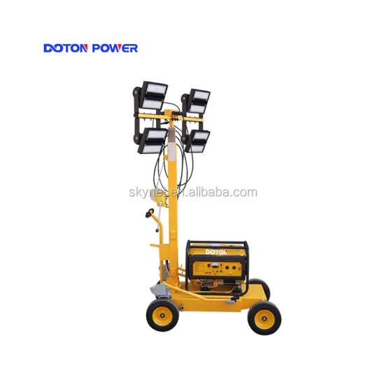 Trailer Diesel Lighting Tower Construction Mining Rescue