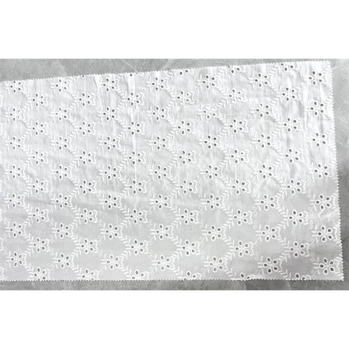 Fashion Design 100% Coton Broidered Robe Tabrics
