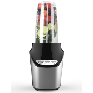Soya sütü ve meyve suları için 1 litre fincan ile 1000W ayarlanabilir hız taşınabilir blender değirmeni