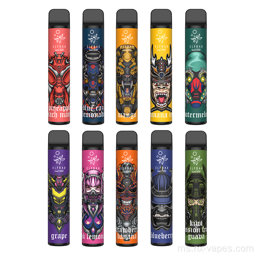 Elf Bar Lux 1500 Puffs Pod Dipep Agung