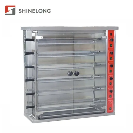 Commercial Stainless Steel Vertical Rotisserie Oven 15/30 Chicken Gas/electric Rotisserie Oven