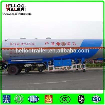 Tri-axle LPG Storage Tank Trailer LPG Tank Trailer from manufacturing