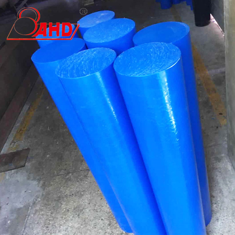 Extruded solid plastic polyamide PA6 rod