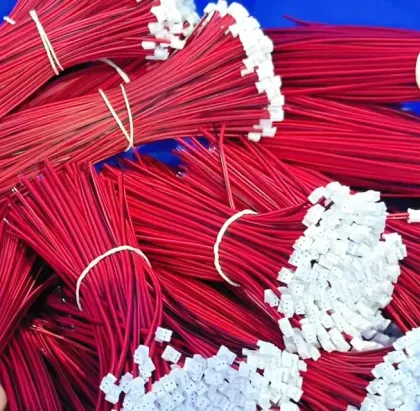 Fully Automatic Single-End Crimping & Insertion Machine – Long & Short Wire Tinning