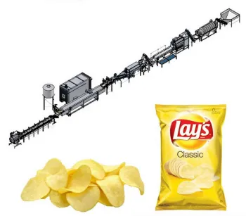 Small Scale Stainless Steel Potato Chips Baking Equipment and Complete Machine Set