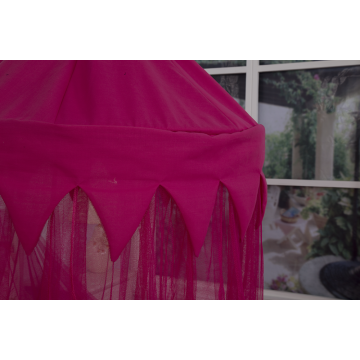 Pink Kid Crown Circular Hanging Mosquito Net