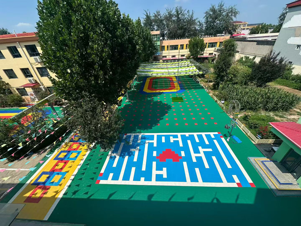 Kindergarten floating floors