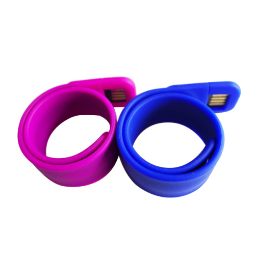Waterproof silicone usb wristband flash memory stick