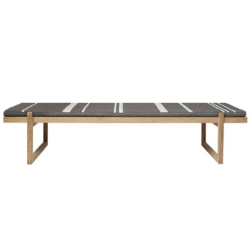 Classic Upholstered Bed-Foot Bench