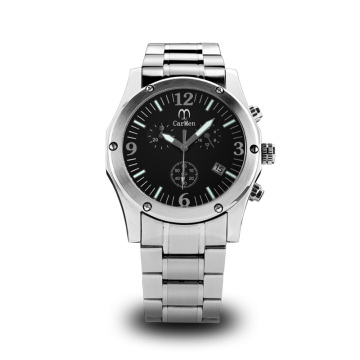 simple design dial luxury brand men watch