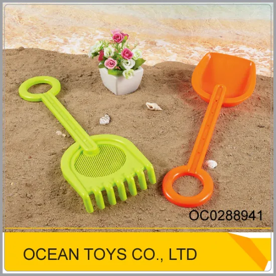 Children funny plastic sand beach shovel toy OC0288941