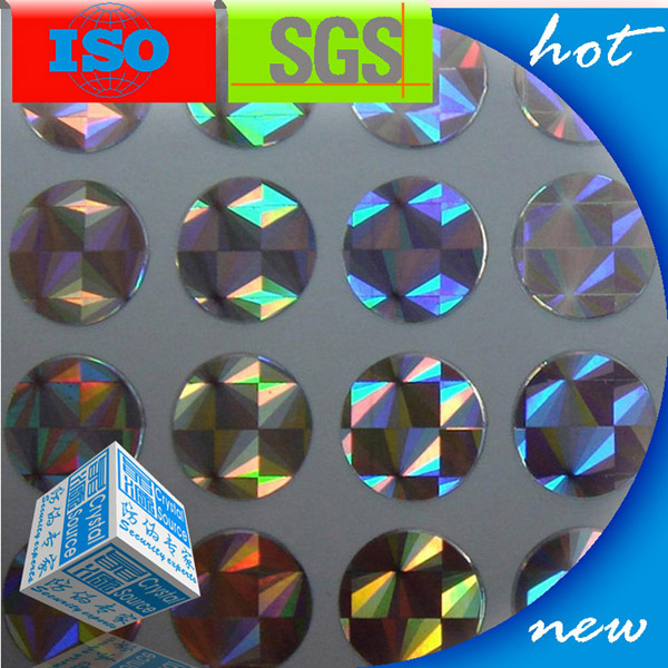 Hologram Sticker Waterproof Laser Security Label