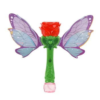 New Kids Outdoor Bubble Machine Toys: Fun Flower Bubbles with Safety Certification EN71