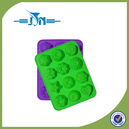 Multifunctional fleur de leys fondant silicone mold with low price