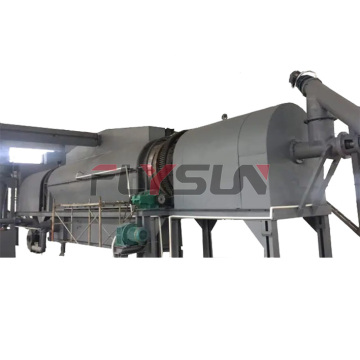 Continuous Carbonization Furnace for Sunflower Seed Shells