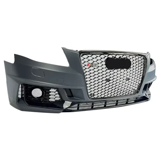 2013-2016 Audi A4 B8.5 Facelift Audi RS4 Style Front Bumper with Grille Kit