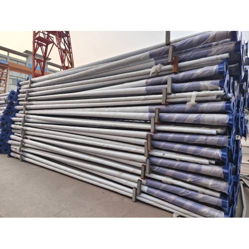 Best price Galvanized lamp pole outdoor lighting pole