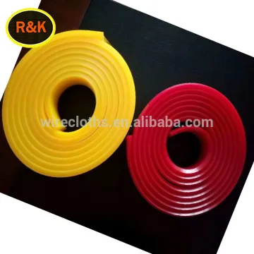 Serigraphy silk screen mesh squeegee for screen printing ink