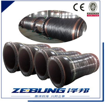 big diameter sand dredging rubber pipe