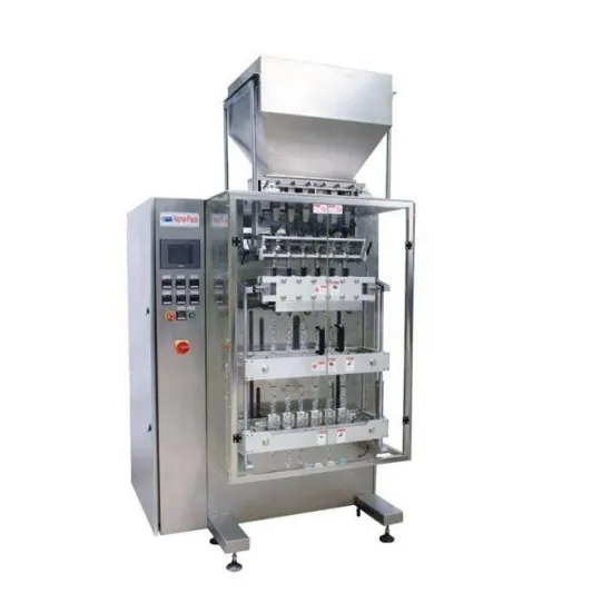 6 Lanes Back Sealing suace/ honey Packing Machine