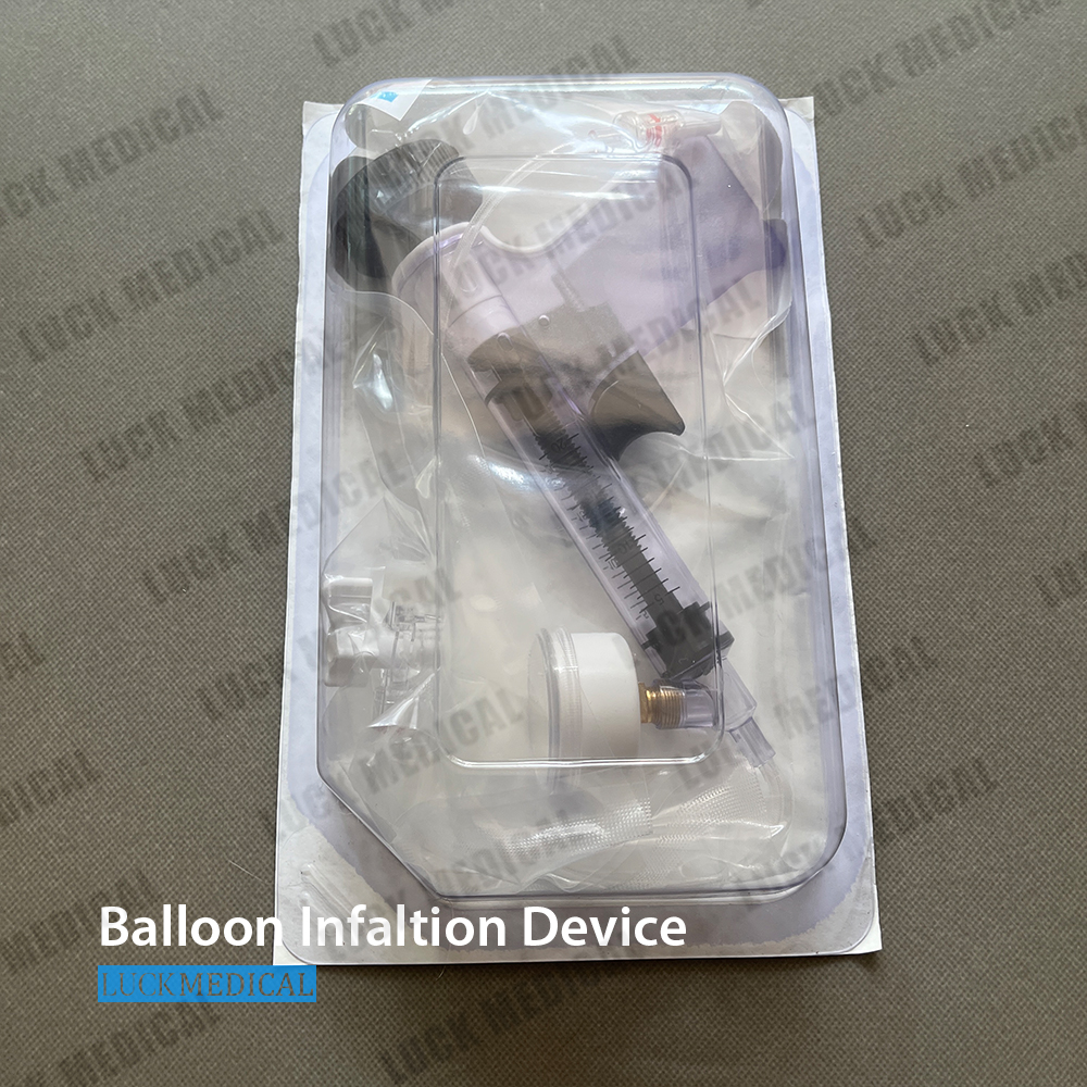 Inflation Device For Balloon Catheter