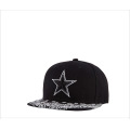 Embroidered five-pointed star baseball cap