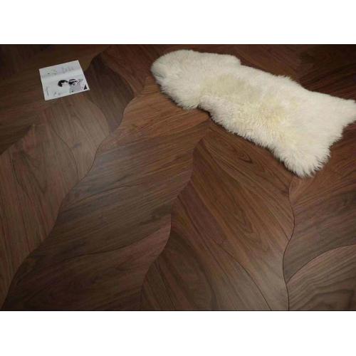 Parquet contrecollé en chêne brut