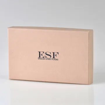 Custom Black Logo Kraft Paper Boxes With Lid