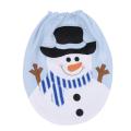 Snowman Christmas Rug Set and Shower