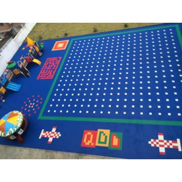 Backyard playground floor safety surfacing systems