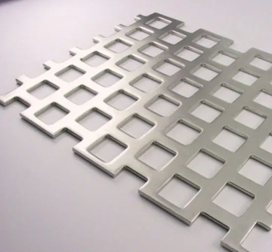 Custom aluminum perforated mesh board