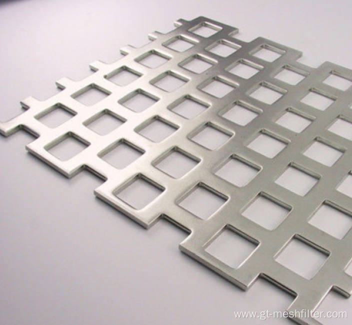 Custom aluminum perforated mesh board