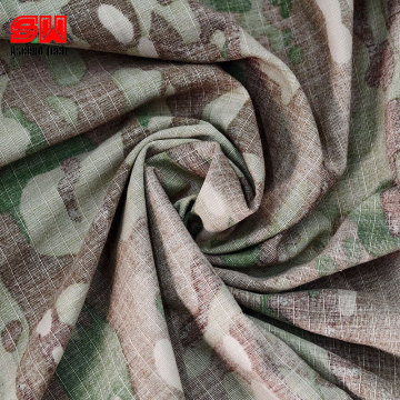 夏らしいデザインの軽量迷彩生地