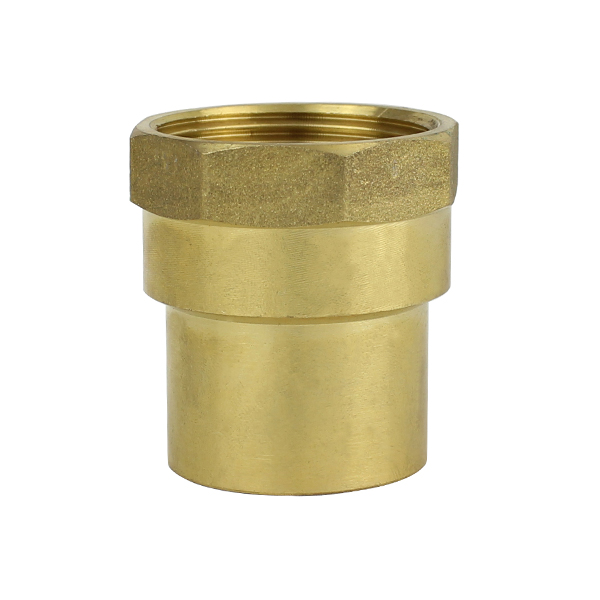 Brass Female Straight Connector Female-Cu