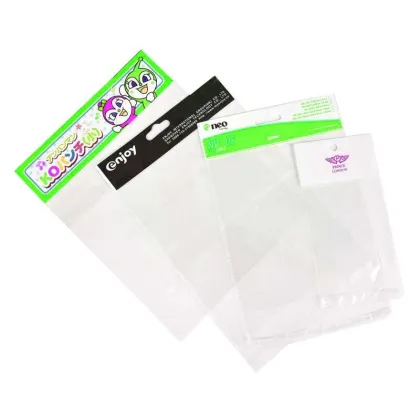 Environmental protection OPP card head plastic bags