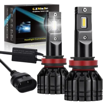 Super Bright 55W H7 H4 LED Headlight Bulb 20000 Lumen for Cars, Trucks, and Motorcycles