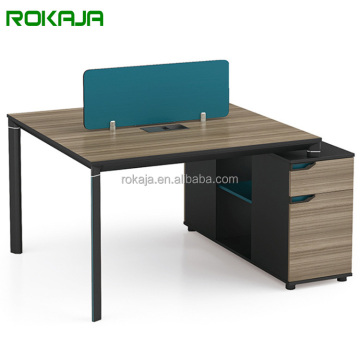 Luxury CEO Manager Modern Office Desk with Screen and Drawers