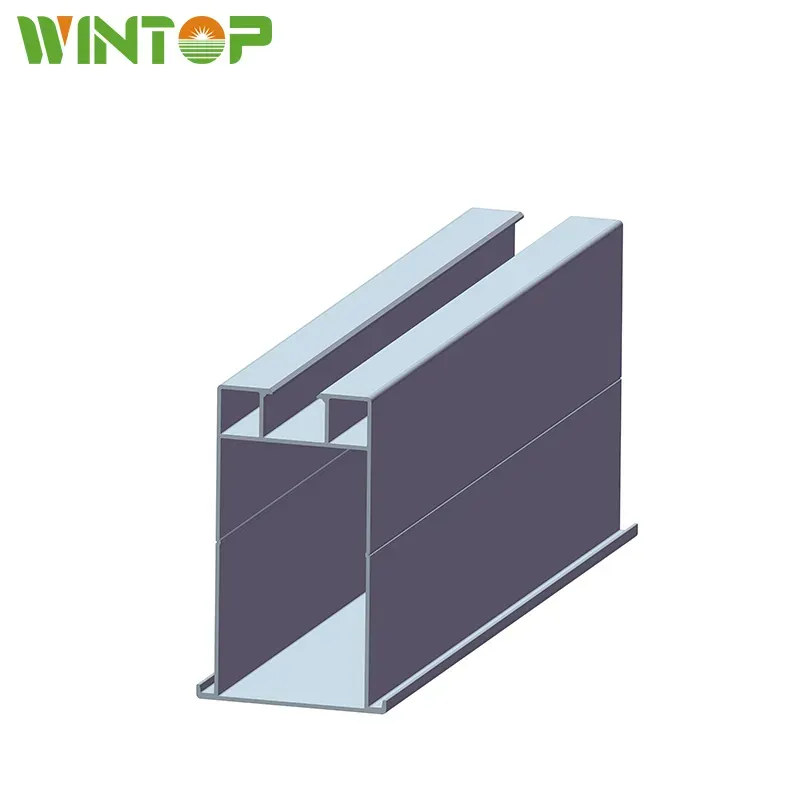 Solar Carport Steel Structure Bracket Rail System