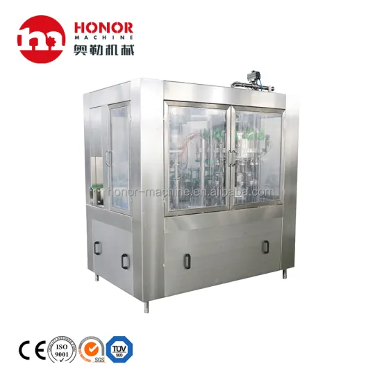High-Tech Rotary Automatic Carbonated and Energy Drink Filling and Seaming Machine