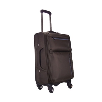 Reisegepäck-Koffer aus Aluminium mit Aluminium-Griff