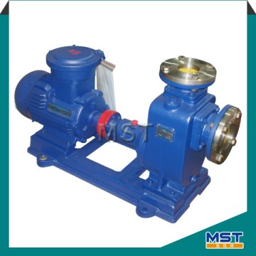 Centrifugal impeller self priming side channel pump