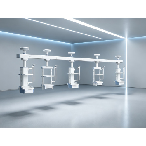 Customizable 4 Bed Shared ICU Ceiling Bridge, Dry Wet Separation, 340° Rotation Intensive Care Pendant