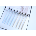 Disposable wheat straw handle adult toothbrush