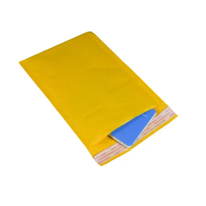 Compostable Biodegradable Yellow Bubble Mailers Express Mailing Bags