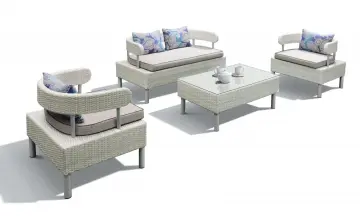 PE Wicker patio furniture pool outdoor sofa