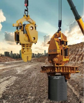 45 kW Dual Motor Vibro Speed EP120ks Electric Vibro Diesel Pile Hammer
