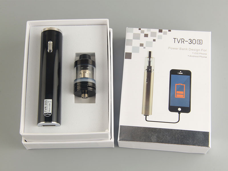 2018 kit de caixa de produtos de tendência 30 w venda imperdível cigarro eletrônico vape mod atacado recarregável e-cigarro